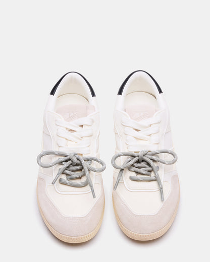 SPORTY White Low-Top Lace-Up Women's Sneaker