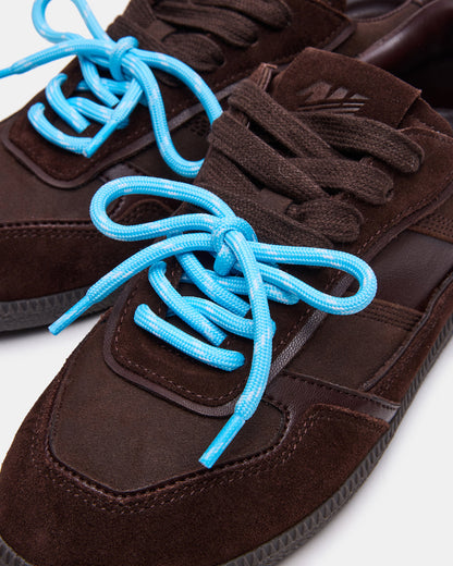 SPORTY Brown Low-Top Lace-Up Women's Sneaker