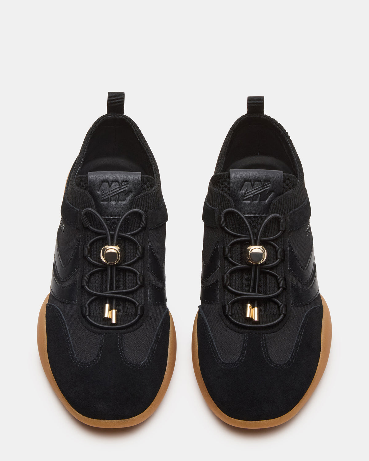 REBOOT Black Glitter Black Low-Top Lace-Up Women's Sneaker