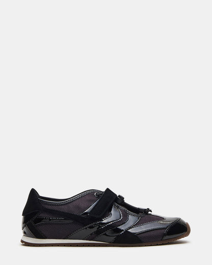 VIPER Black Low-Top Velcro Women's Sneaker