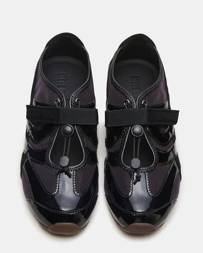 VIPER Black Low-Top Velcro Women's Sneaker