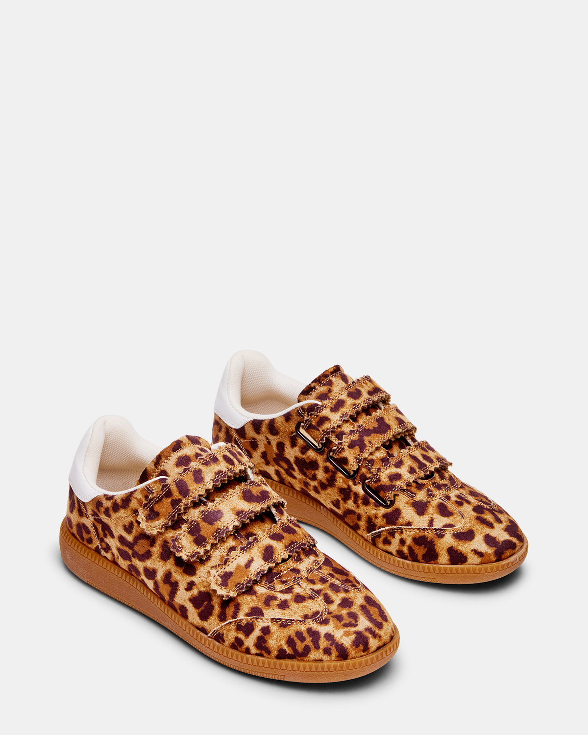 MOMENTUM Leopard Velcro Low-Top Women's Sneakers
