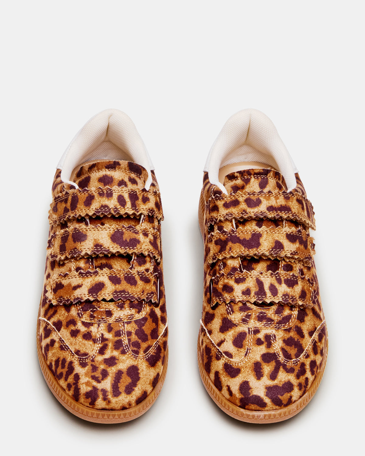 MOMENTUM Leopard Velcro Low-Top Women's Sneakers