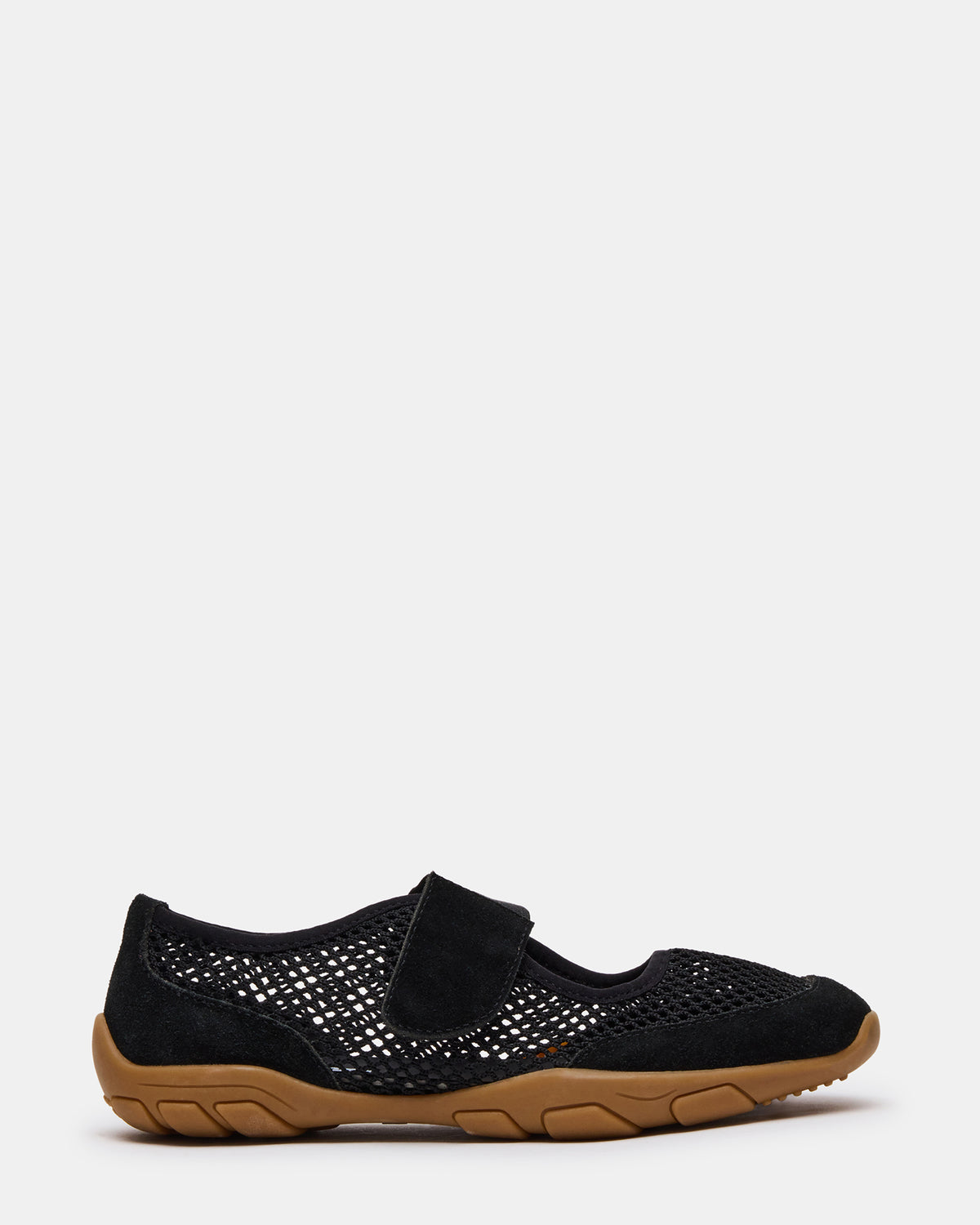 BANKS Black Mesh Velcro Mary Jane Women's Sneaker