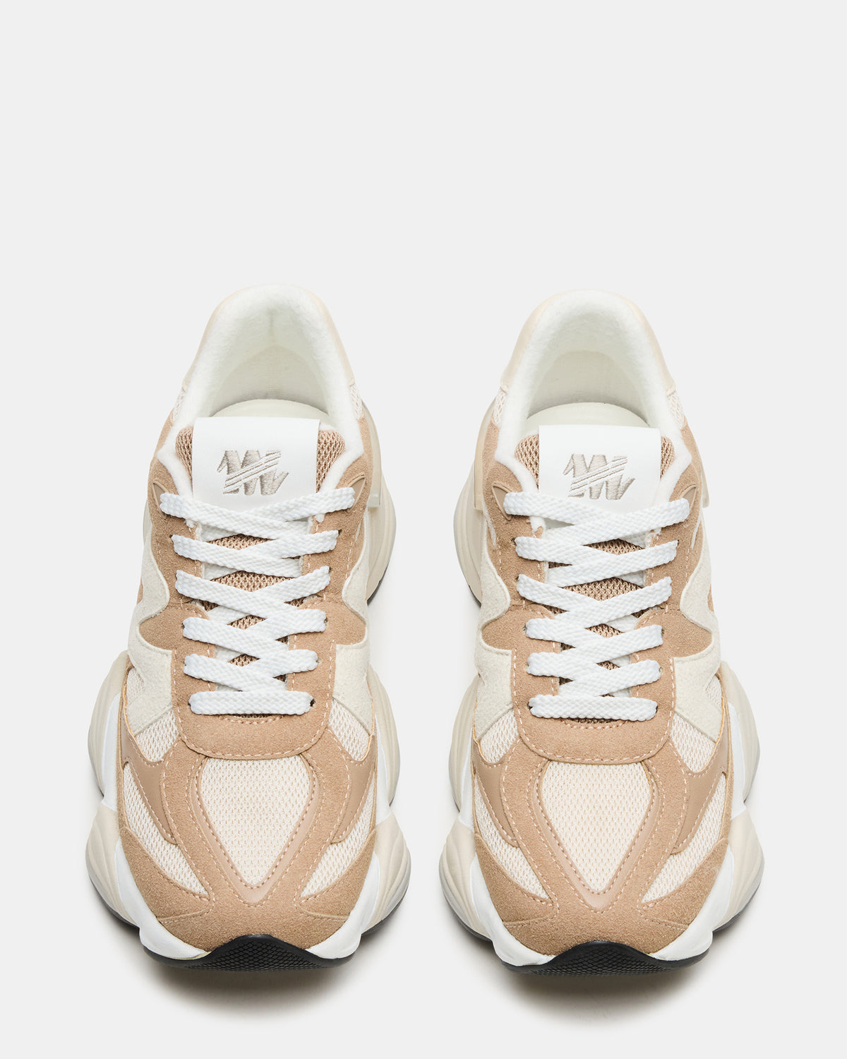 SEBI Taupe Multi Low-Top Lace-Up Women's Sneaker