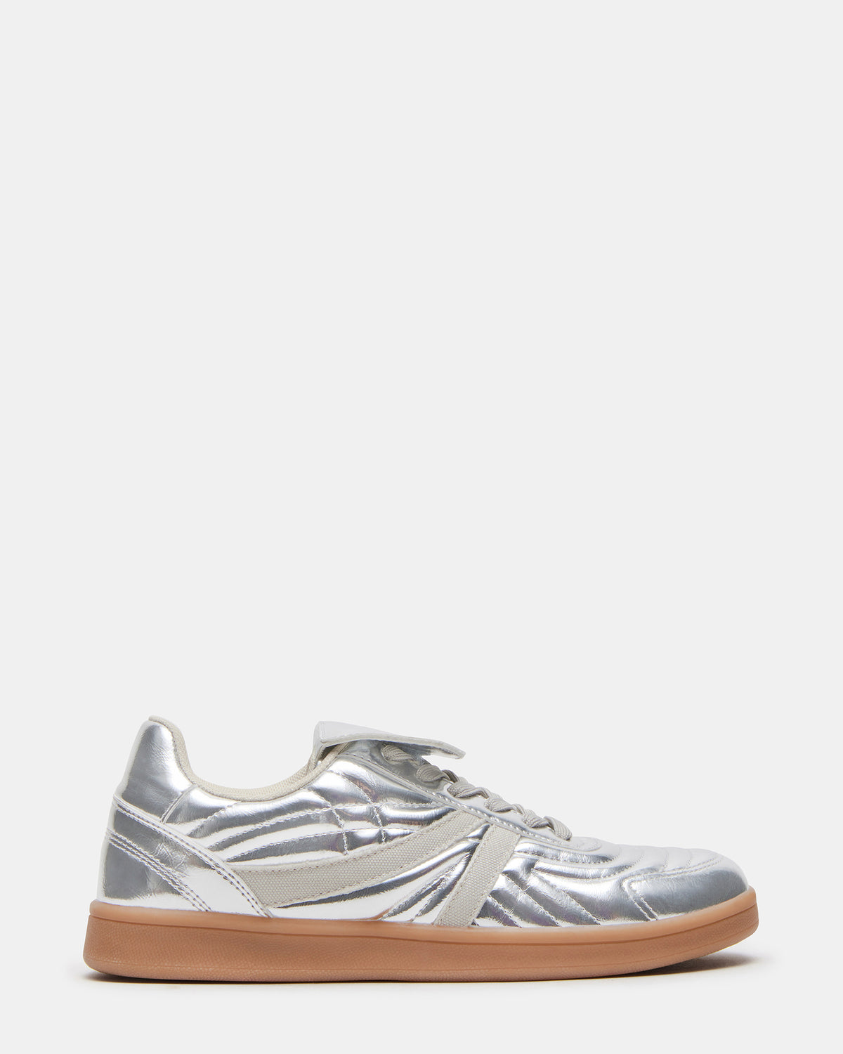 MADRID Silver Women's Low-Top Sneakers