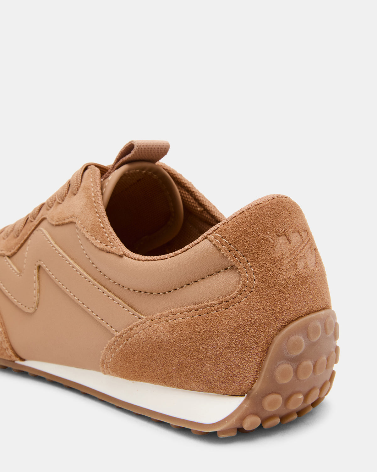 CASPER Tan Low-Top Lace-Up Women's Sneaker