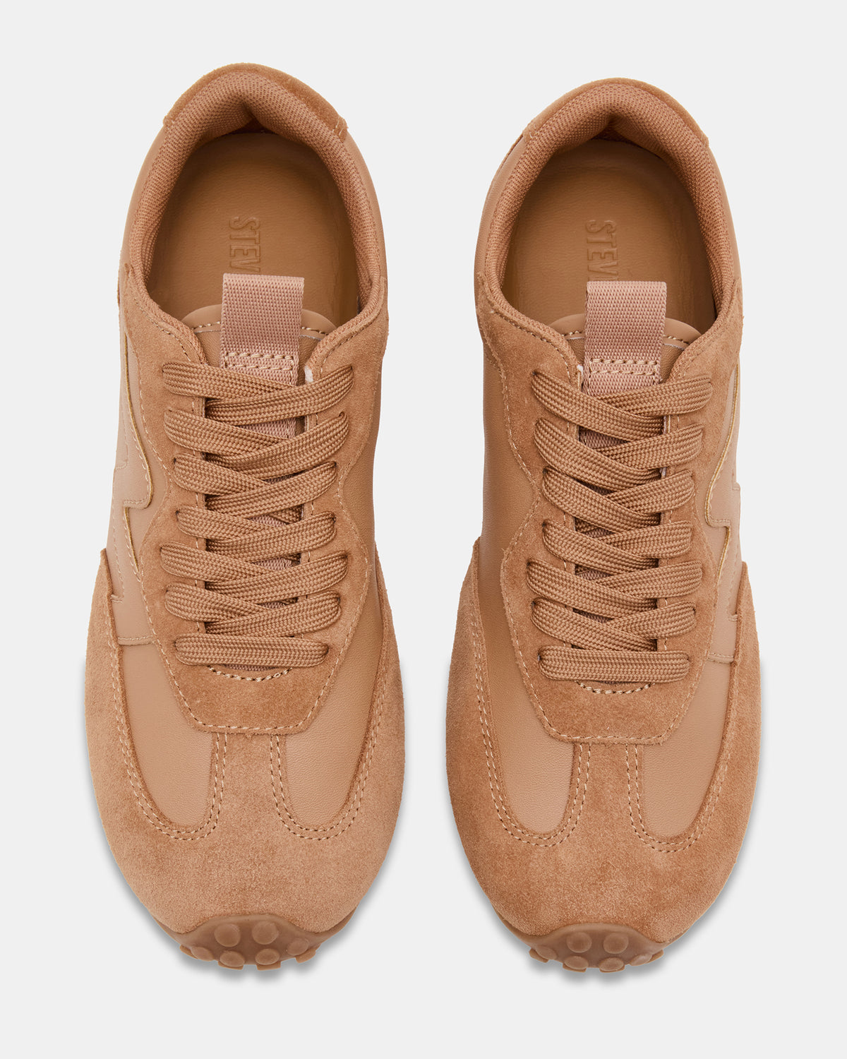 CASPER Tan Low-Top Lace-Up Women's Sneaker