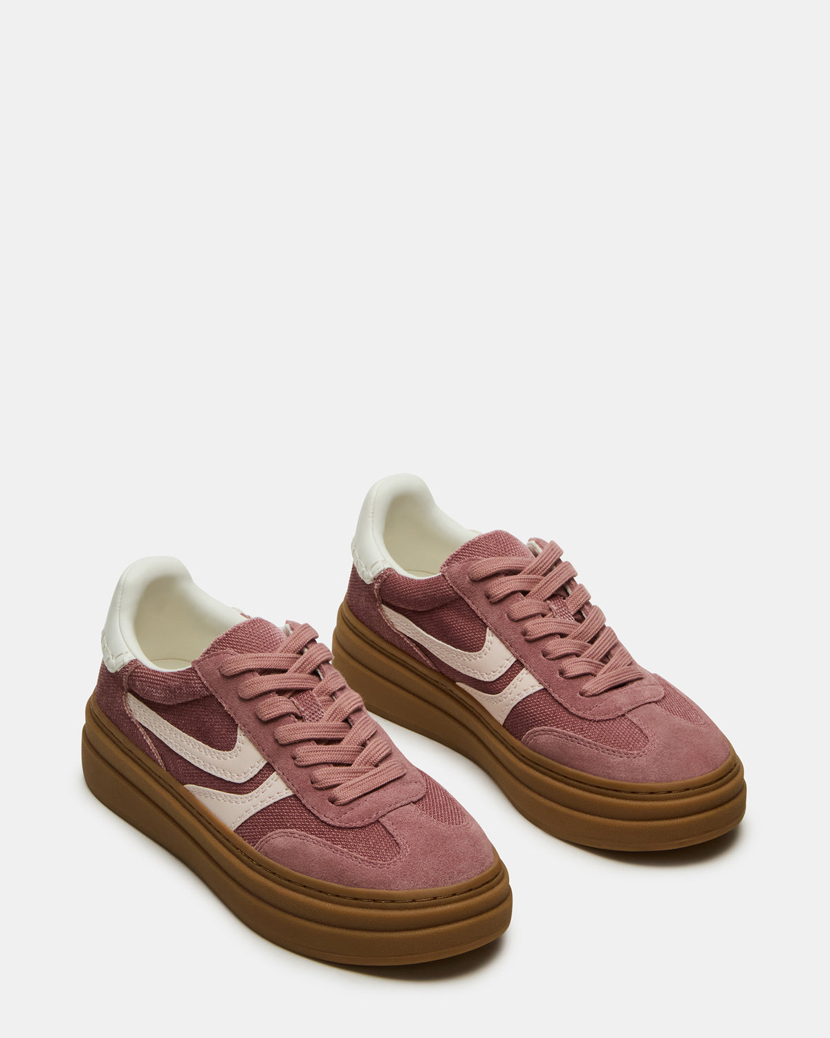 DODGE Mauve Low-Top Platform Women's Sneaker