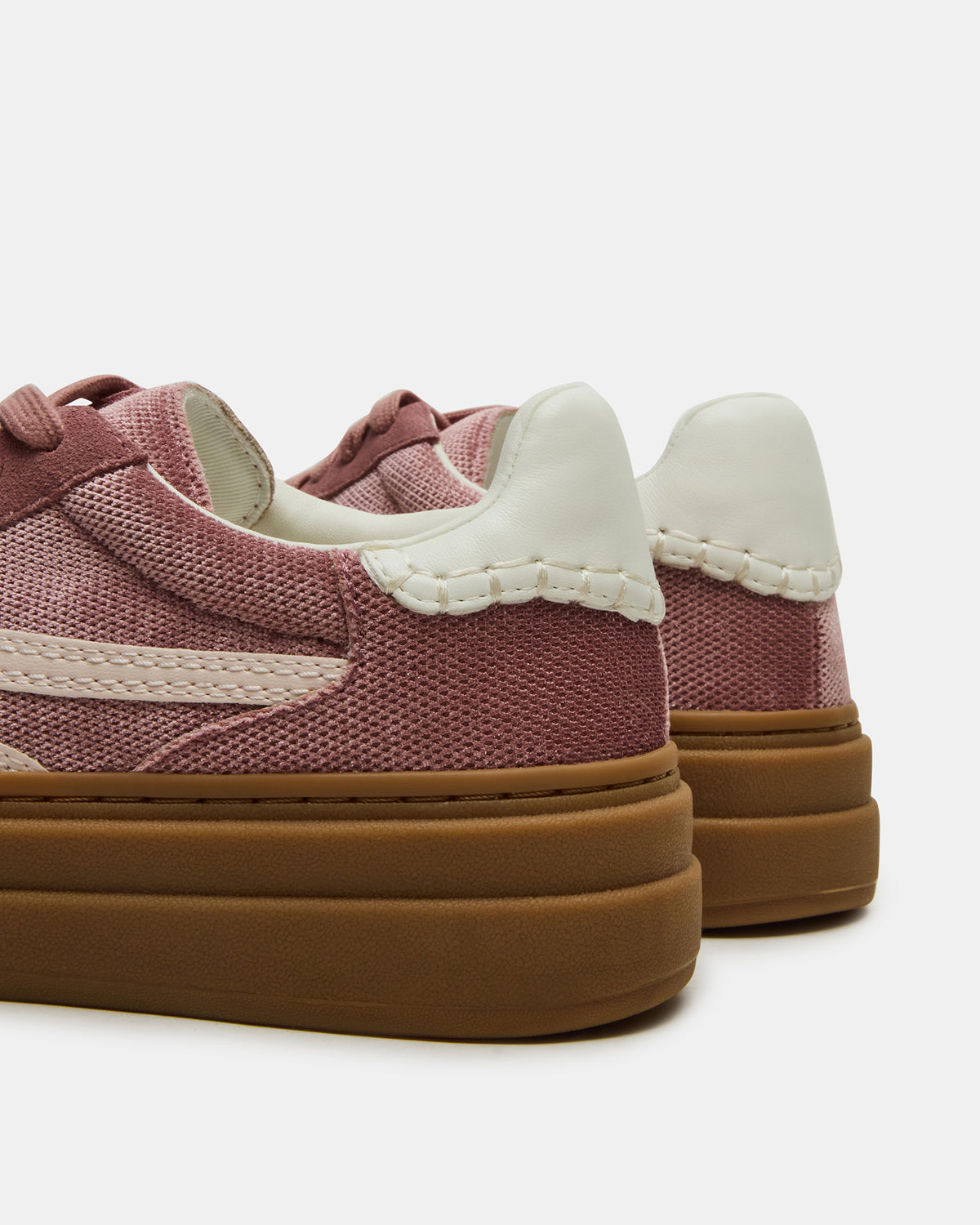 DODGE Mauve Low-Top Platform Women's Sneaker