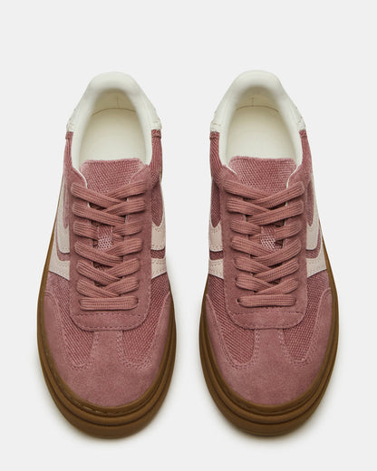 DODGE Mauve Low-Top Platform Women's Sneaker
