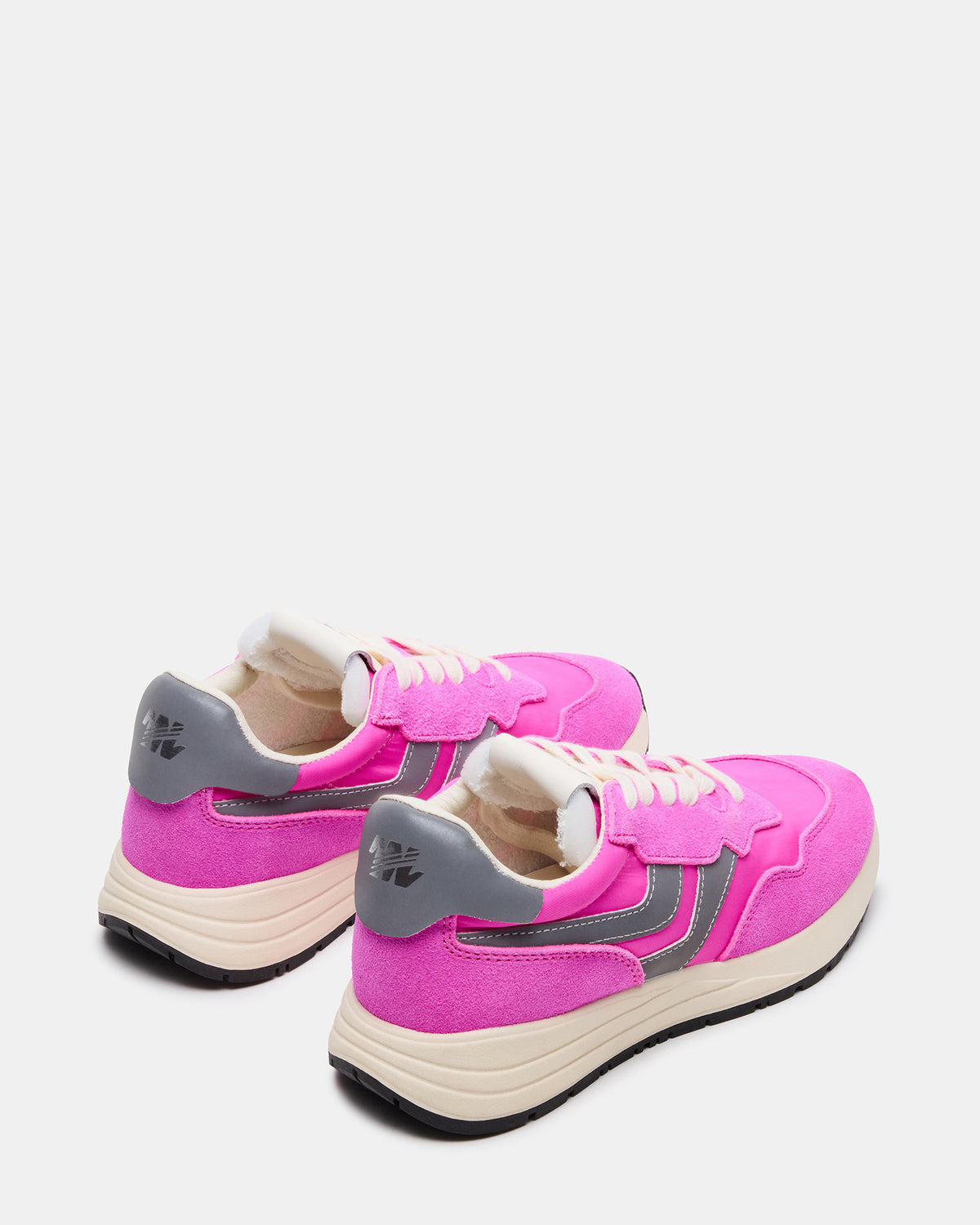 BURST Pink Multi Women's Low-Top Lace-Up Sneaker