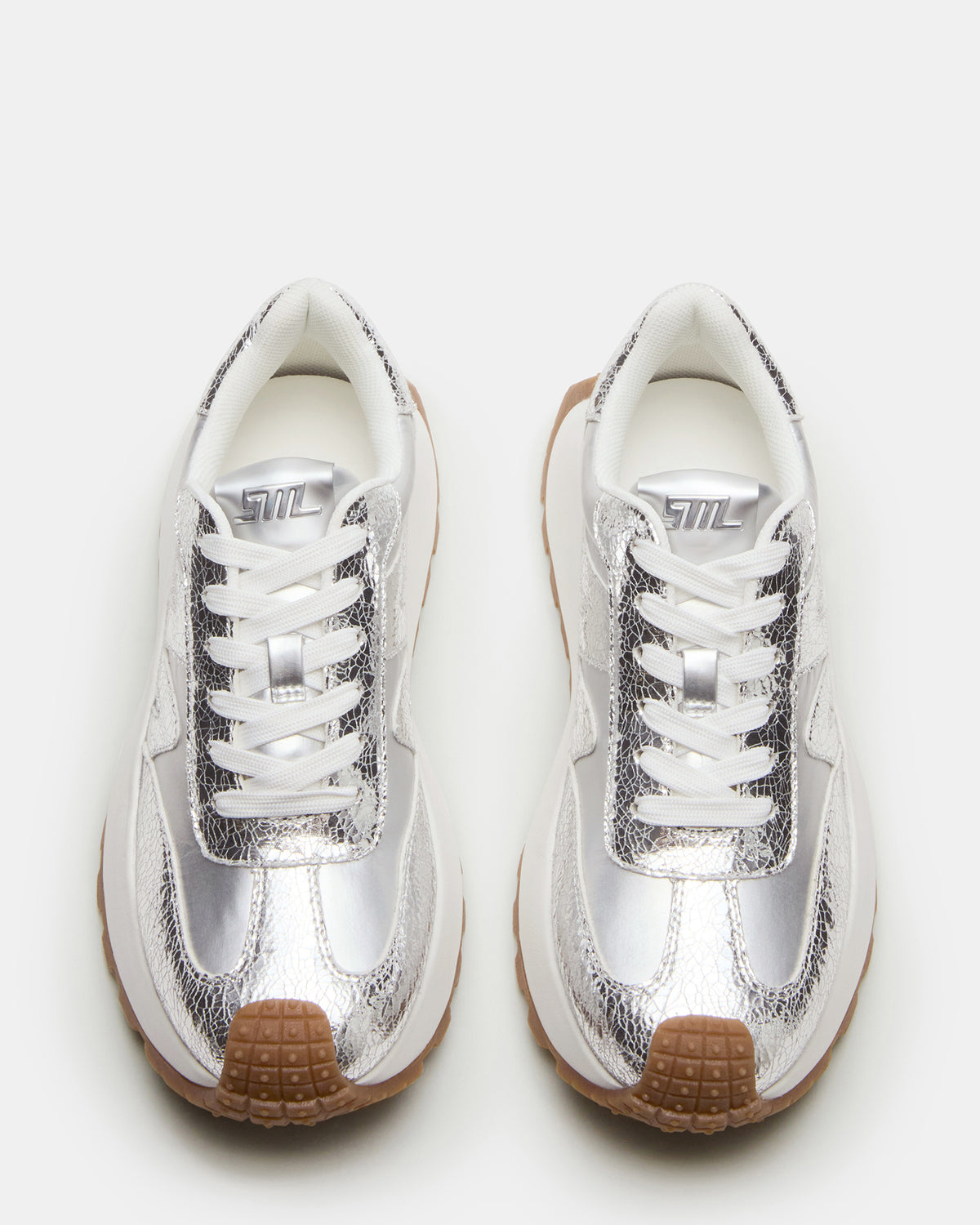 SUPERCAMPO Silver Multi Women's Platform Low-Top Sneaker