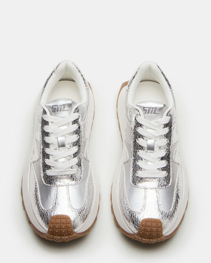 SUPERCAMPO Silver Multi Women's Platform Low-Top Sneaker