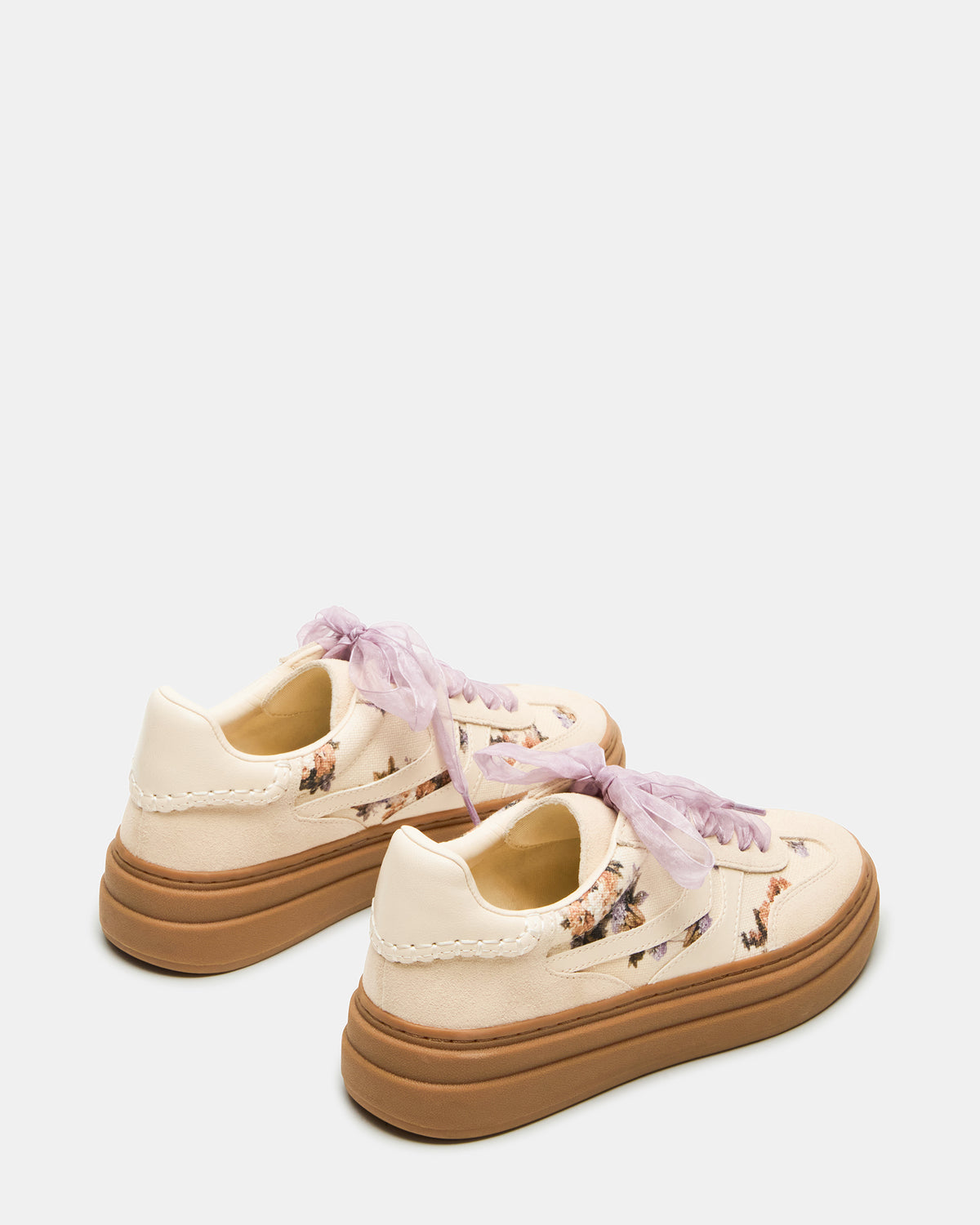 DODGE Floral Multi Low-Top Platform Women's Sneaker