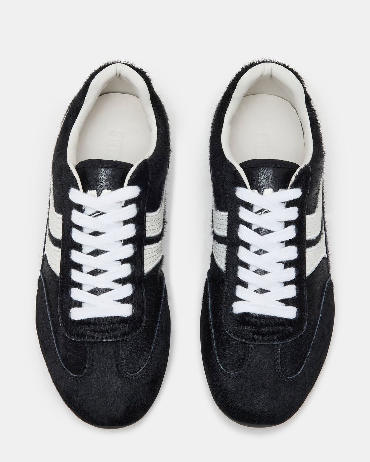 DOBSON Black Multi Women's Low-Top Lace-Up Sneaker