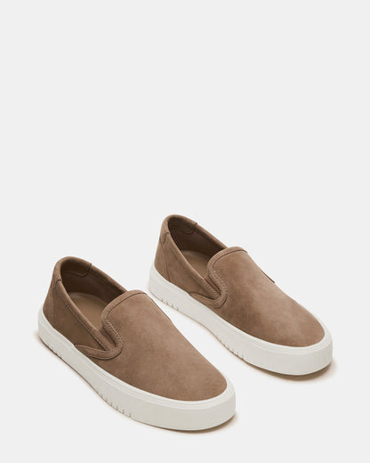 MURPHY Taupe Suede Low-Top Sneaker | Women's Sneakers