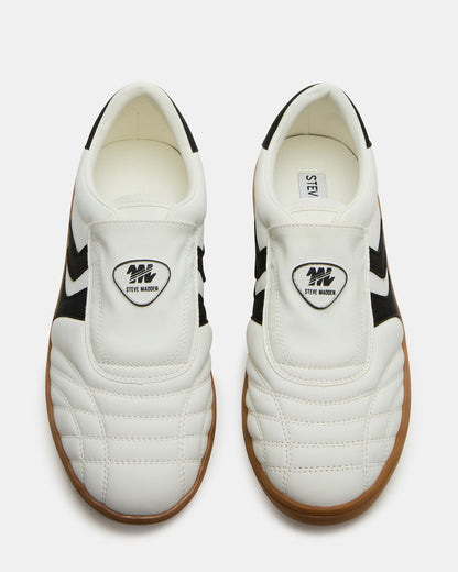 BOLT Black/White Low-Top Sneaker | Women's Sneakers