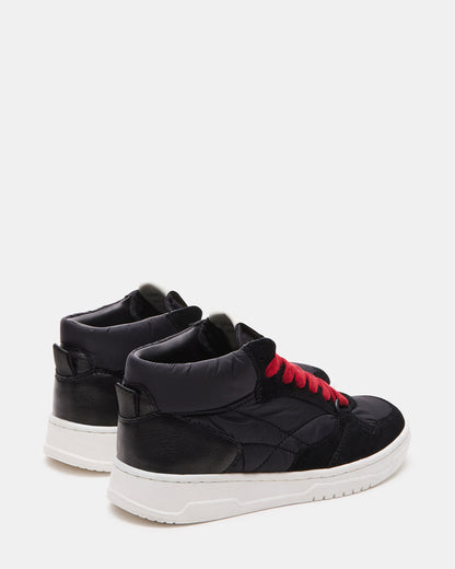 EVERETT Black Multi High-Top Lace-Up Sneaker | Women's Sneakers