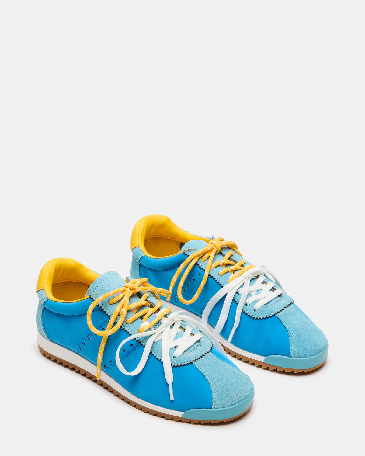 MIRAGE Blue/Yellow Low-Top Sneaker | Women's Sneakers