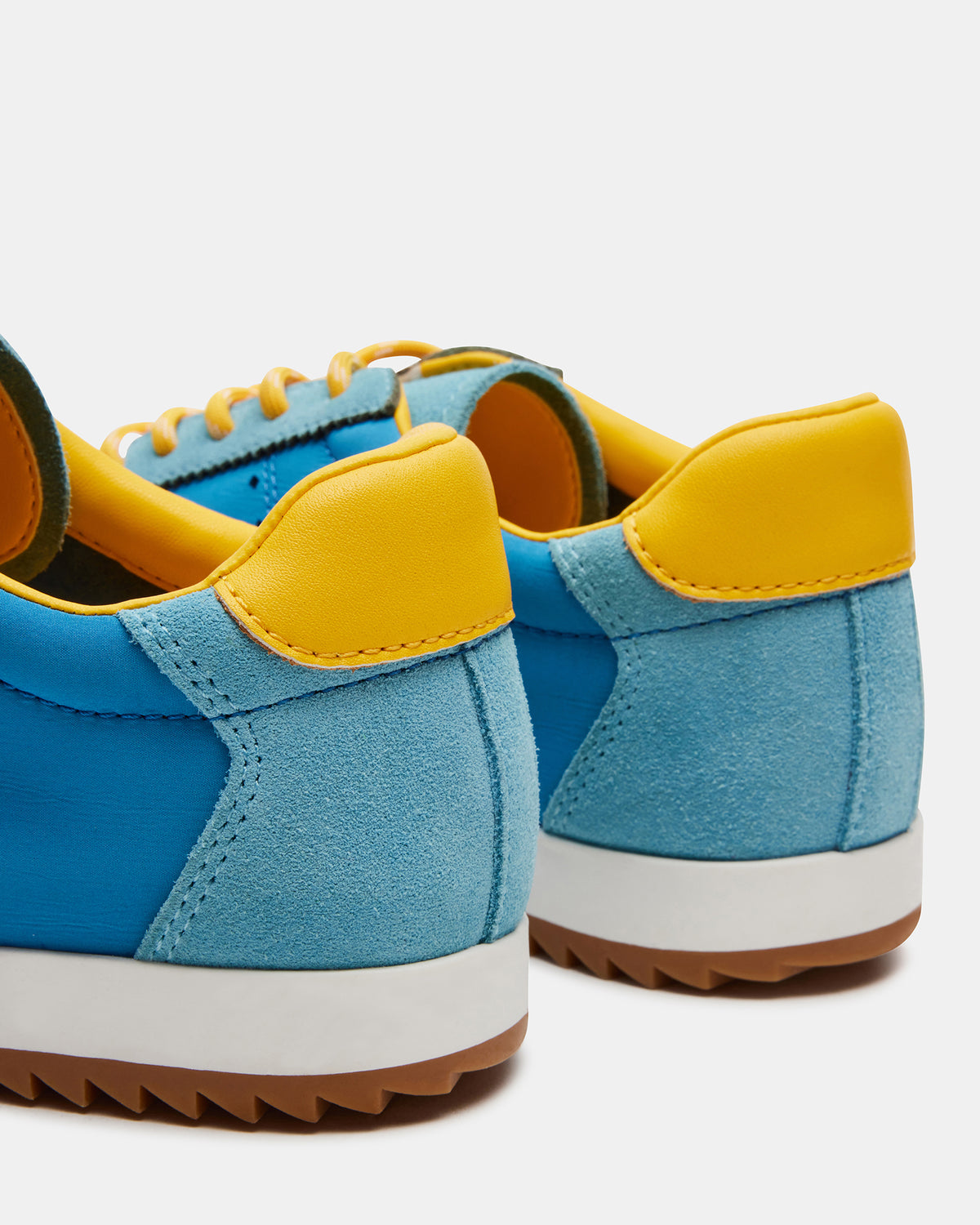 MIRAGE Blue/Yellow Low-Top Sneaker | Women's Sneakers