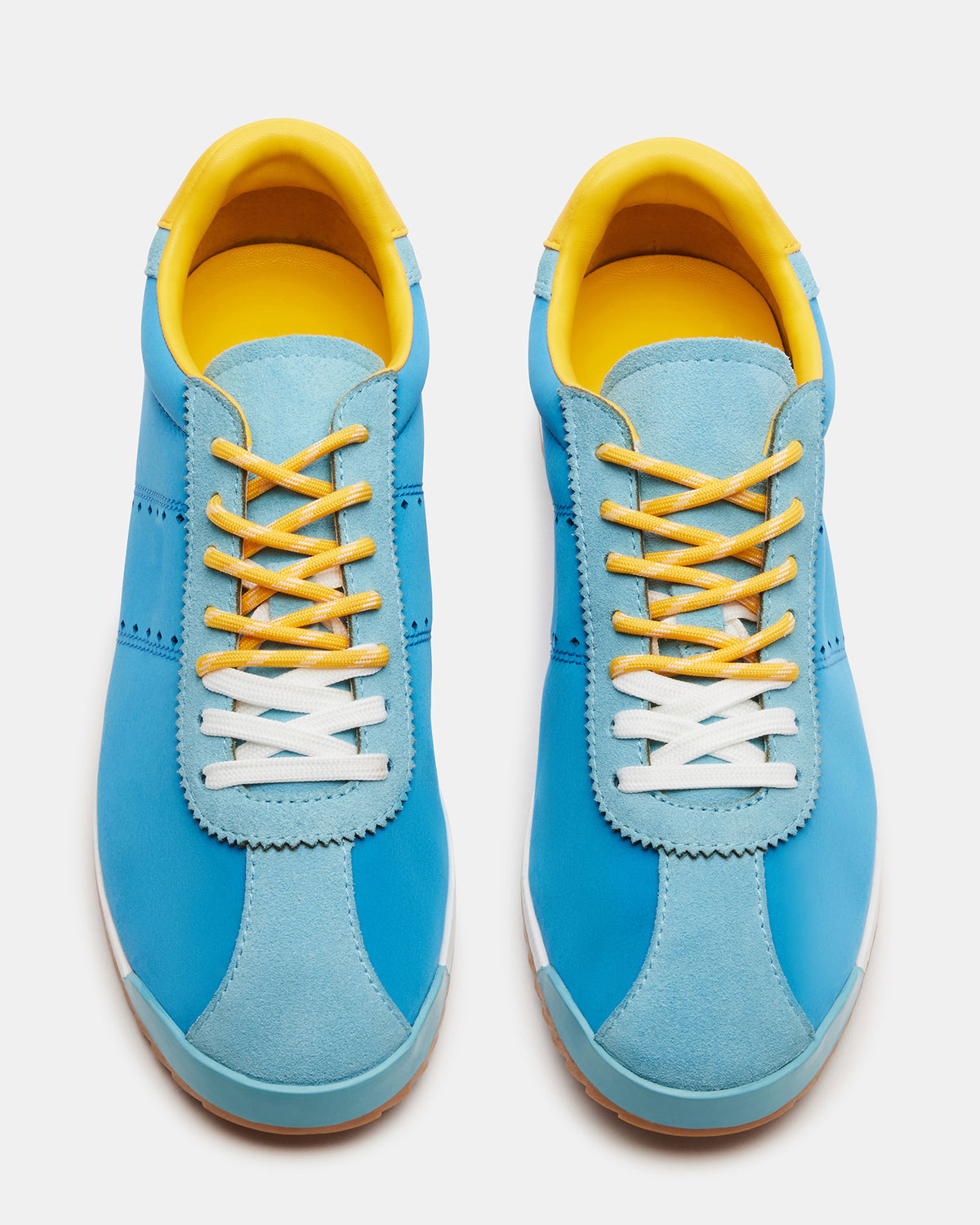 MIRAGE Blue/Yellow Low-Top Sneaker | Women's Sneakers