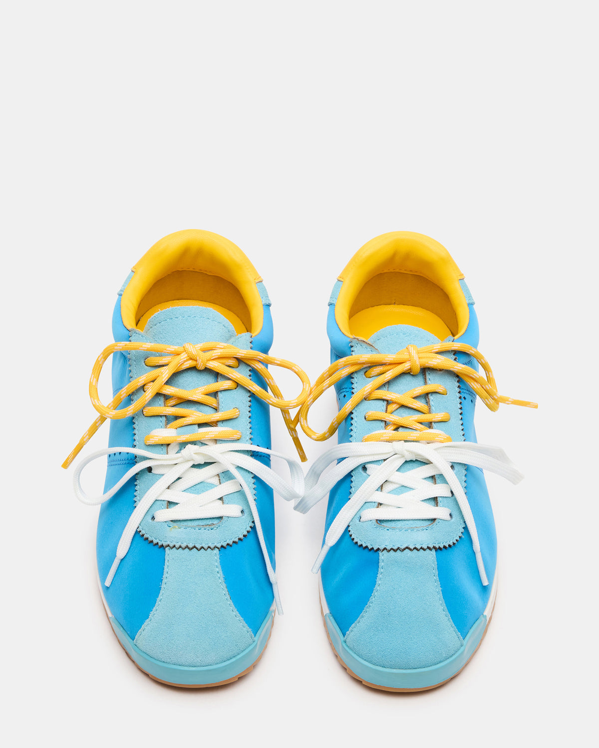 MIRAGE Blue/Yellow Low-Top Sneaker | Women's Sneakers