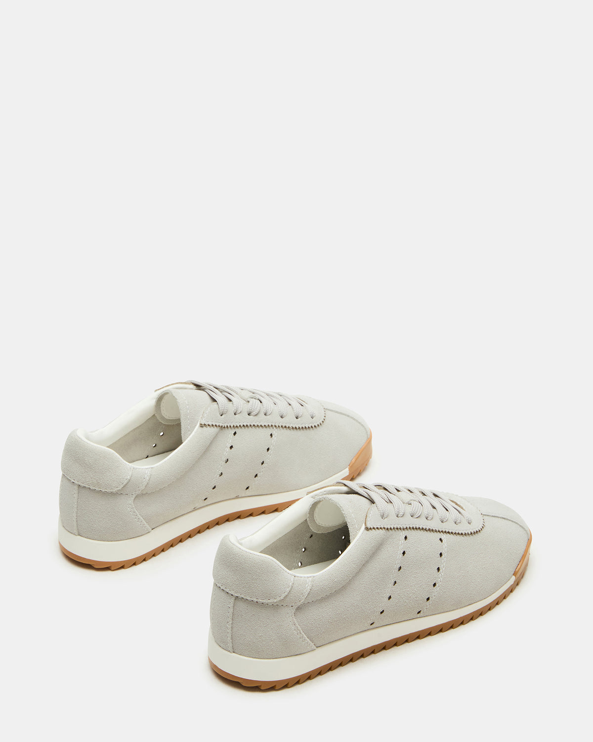 MIRAGE Grey Suede Low-Top Sneaker | Women's Sneakers