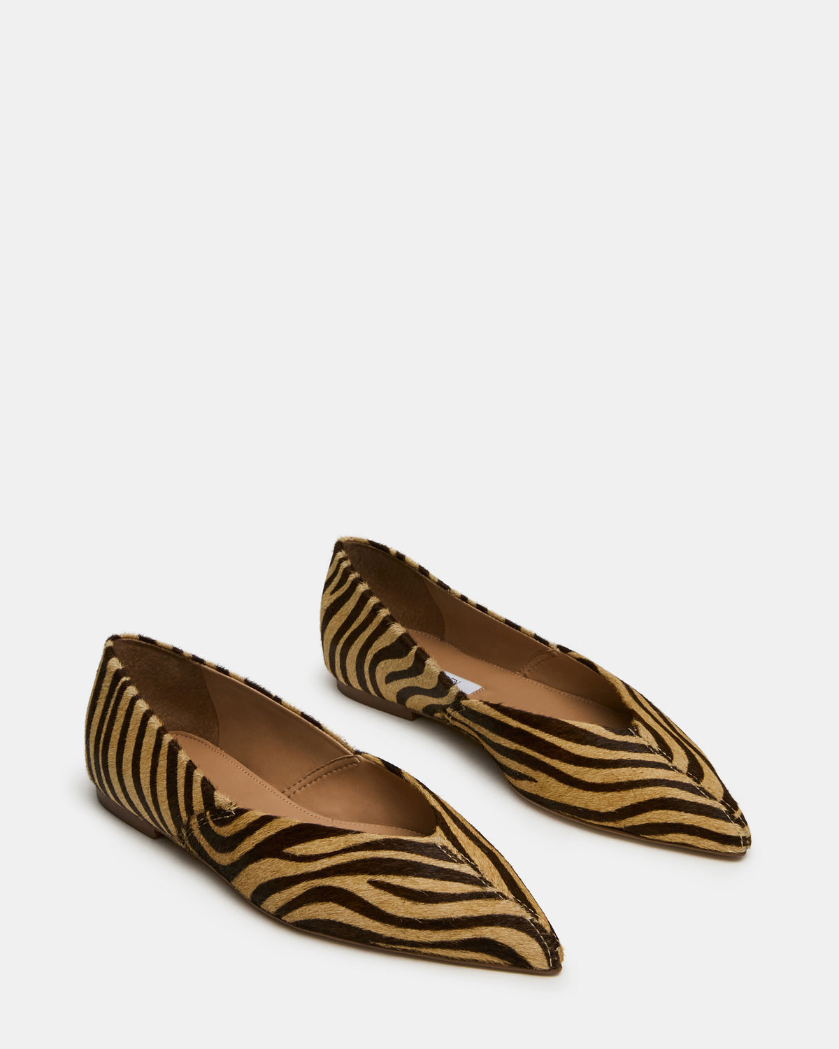 TOVI Tiger Pointed-Toe Ballet Women's Flat