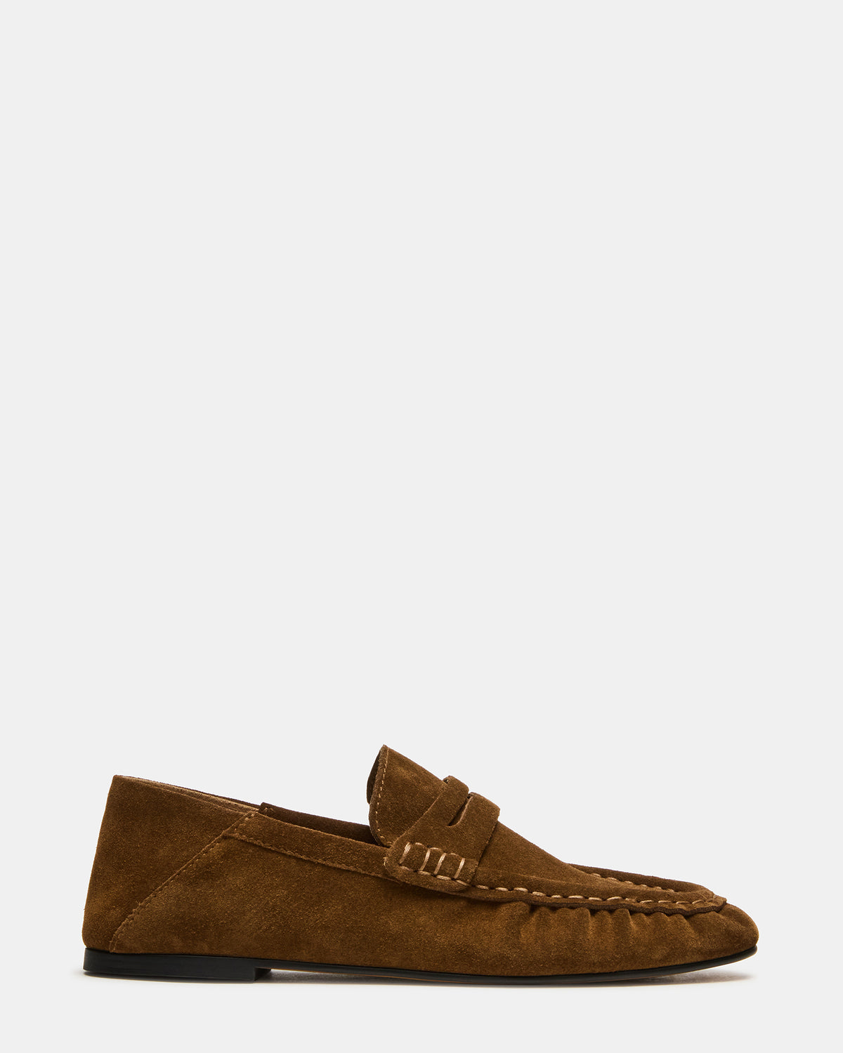 ROGER Taupe Suede Slip-On Women's Loafer