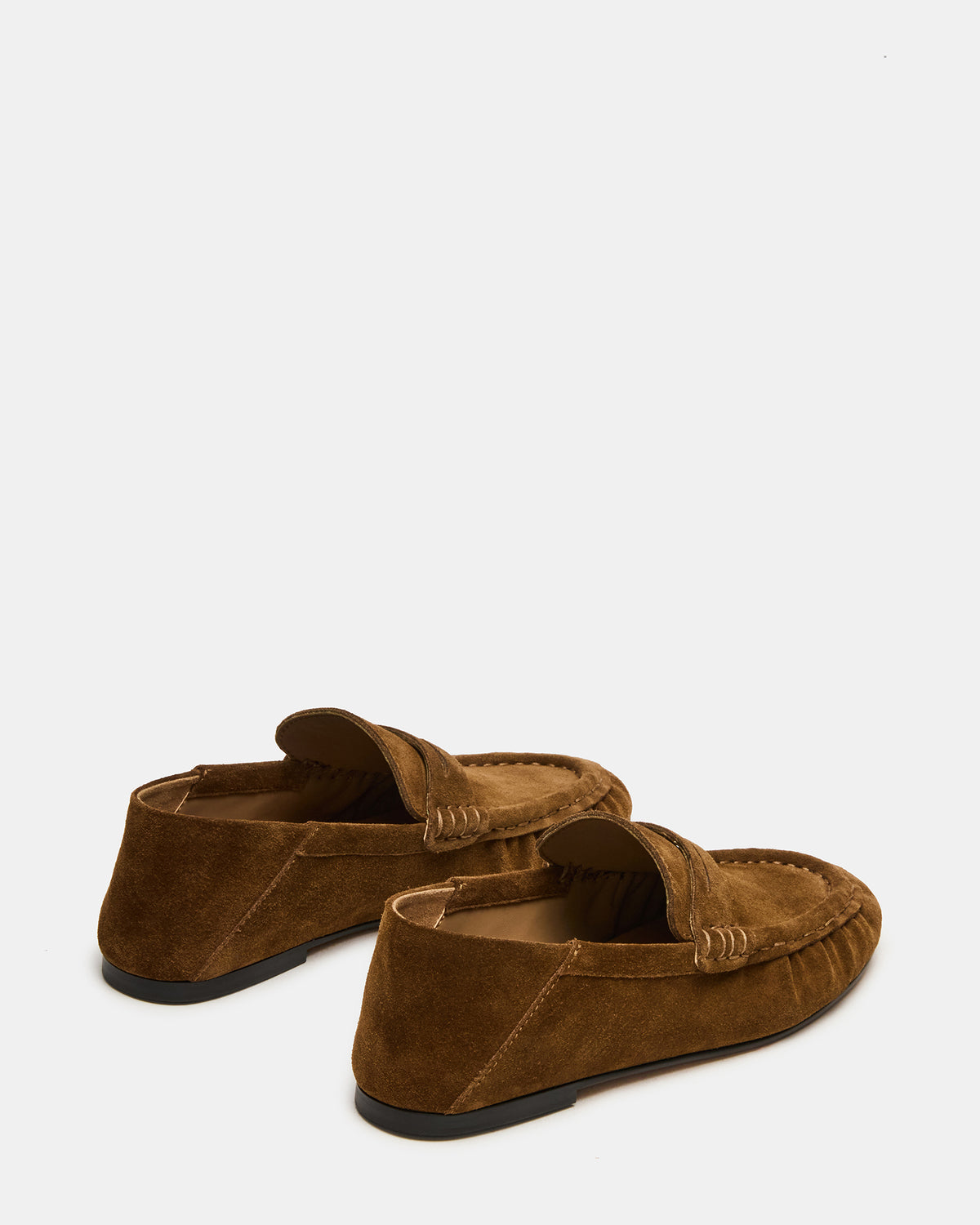 ROGER Taupe Suede Slip-On Women's Loafer
