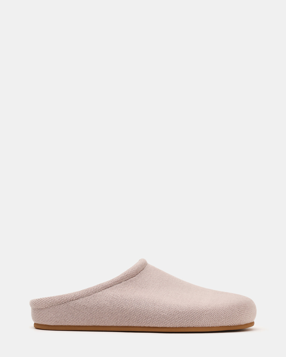 FERN Knit Taupe Mule Slip-On Round-Toe Women's Flat