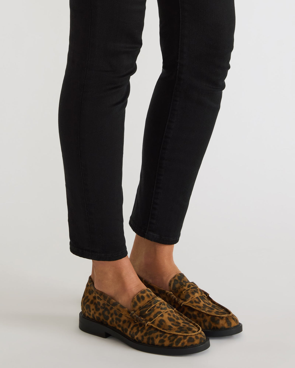 MADISON Leopard Suede Women's Penny Loafer
