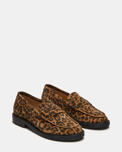 MADISON Leopard Suede Women's Penny Loafer