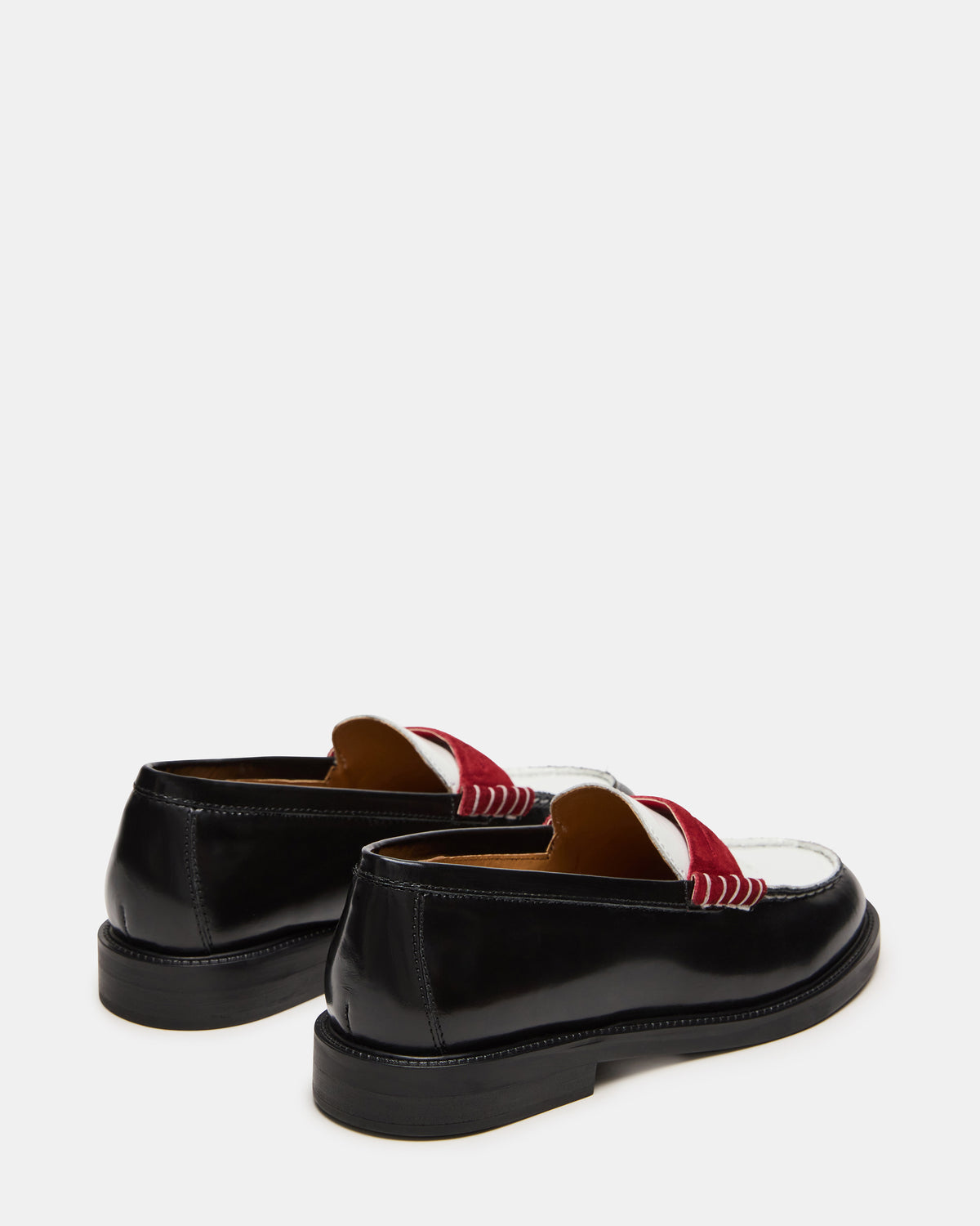 MADISON Black/Red Women's Penny Loafer
