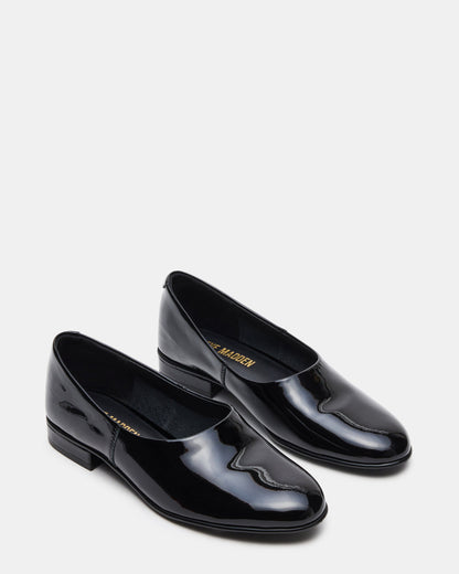 RANDALL Black Patent Ballet Women's Flat