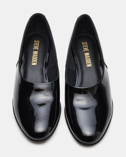 RANDALL Black Patent Ballet Women's Flat