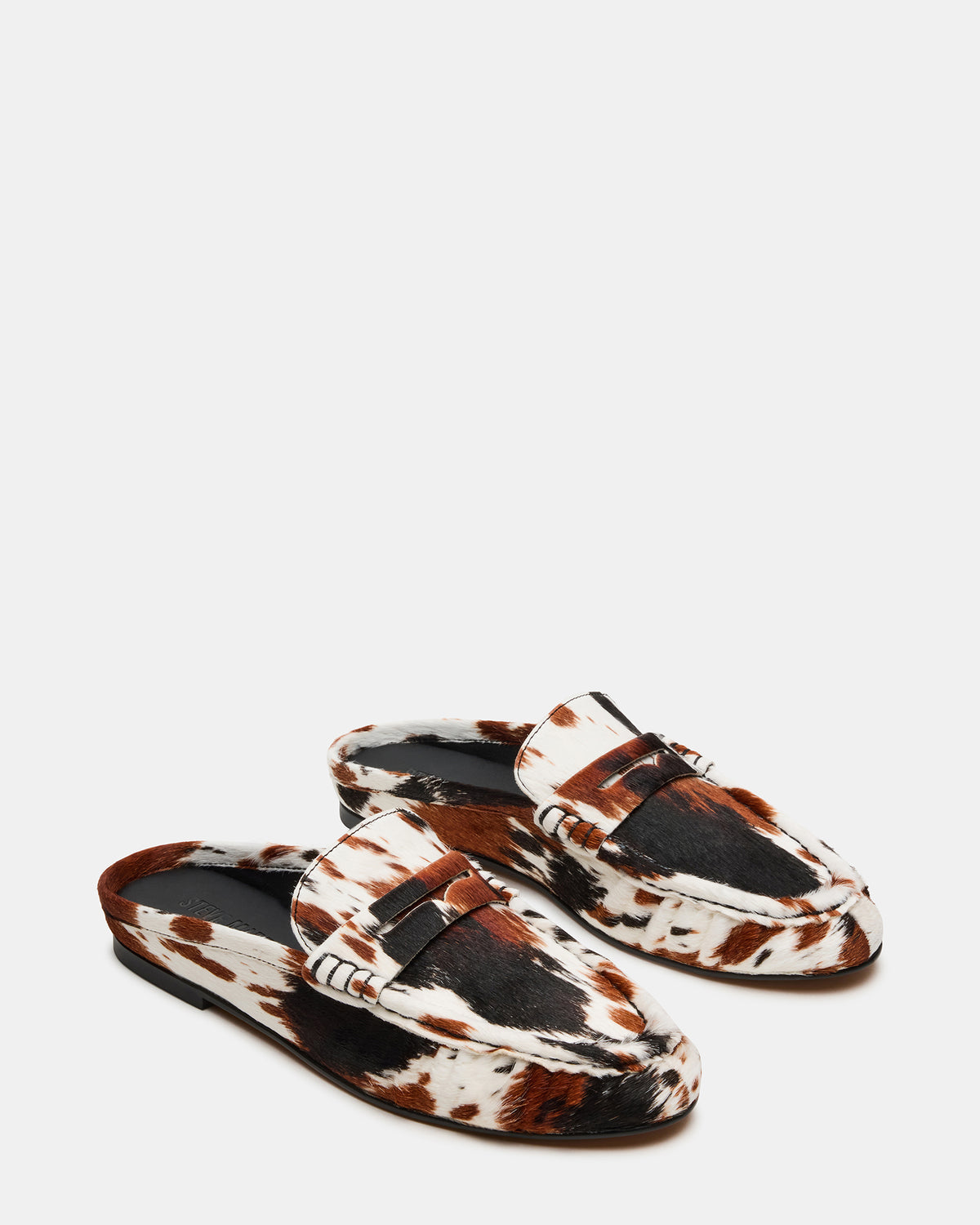 RAFE Brown Multi Slip-On Mule Women's Flat