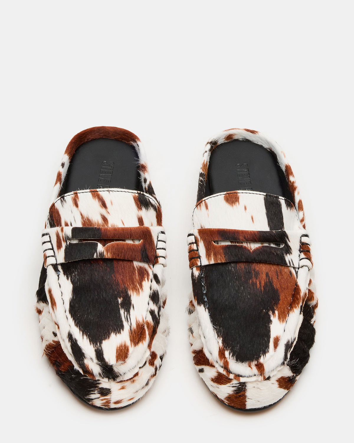 RAFE Brown Multi Slip-On Mule Women's Flat