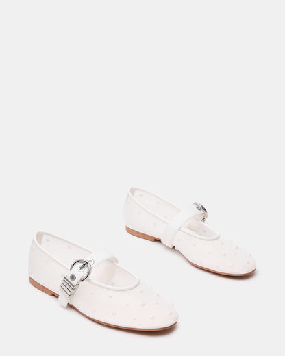 LUCIA Pearl Mesh Mary Jane Ballet Women's Flat