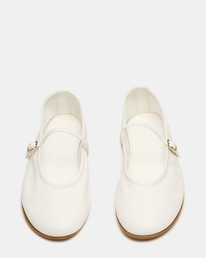 BESETTE Bone Leather Mary Jane Ballet Women's Flat