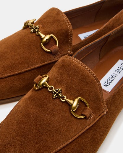 GRAFTON Chestnut Suede Women's Loafer