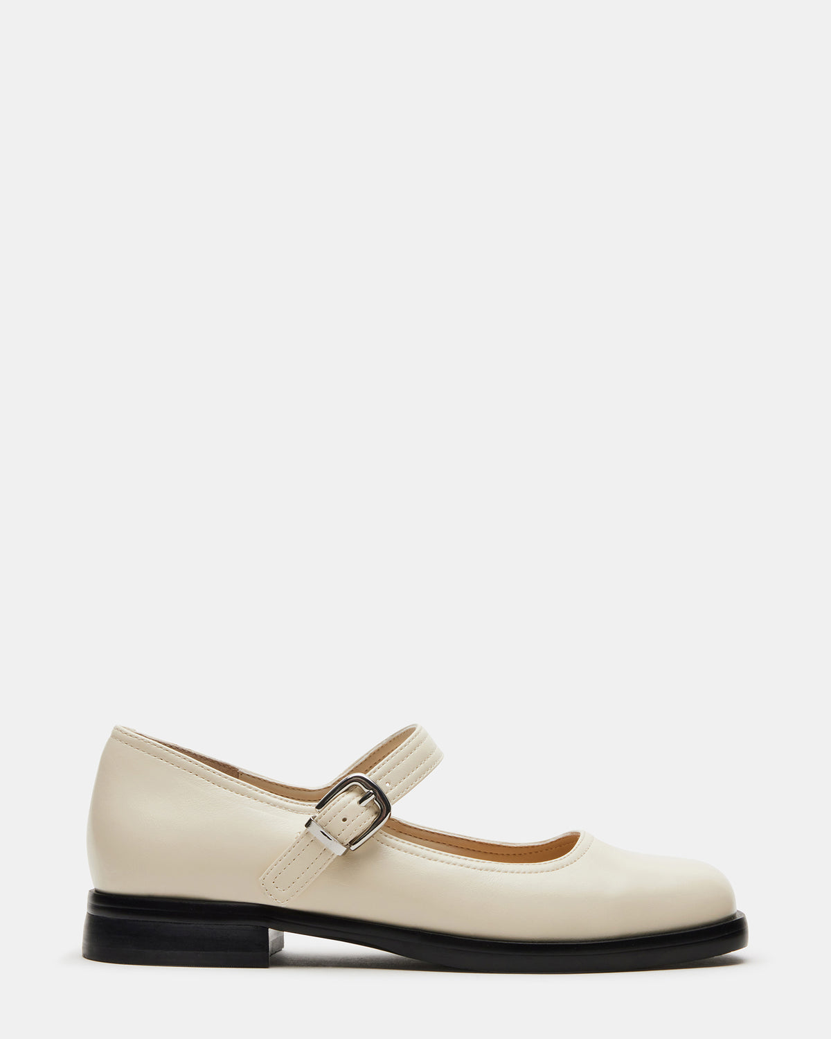 DELANCY Bone Leather Women's Mary Jane Flats