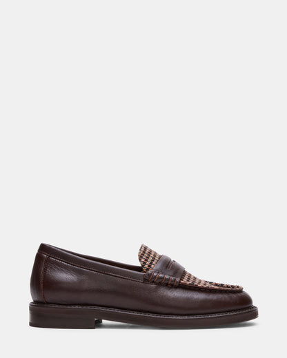 MADISON Brown Multi Women's Penny Loafer