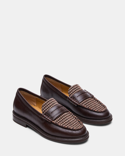 MADISON Brown Multi Women's Penny Loafer