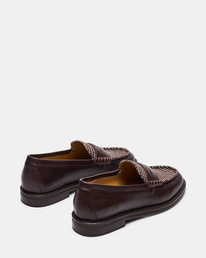 MADISON Brown Multi Women's Penny Loafer