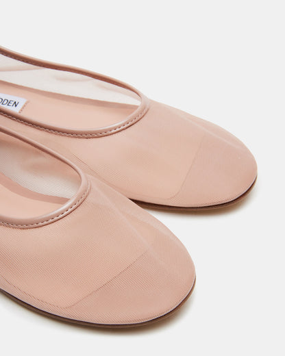 MEADOW Blush Mesh Women's Ballet Flats