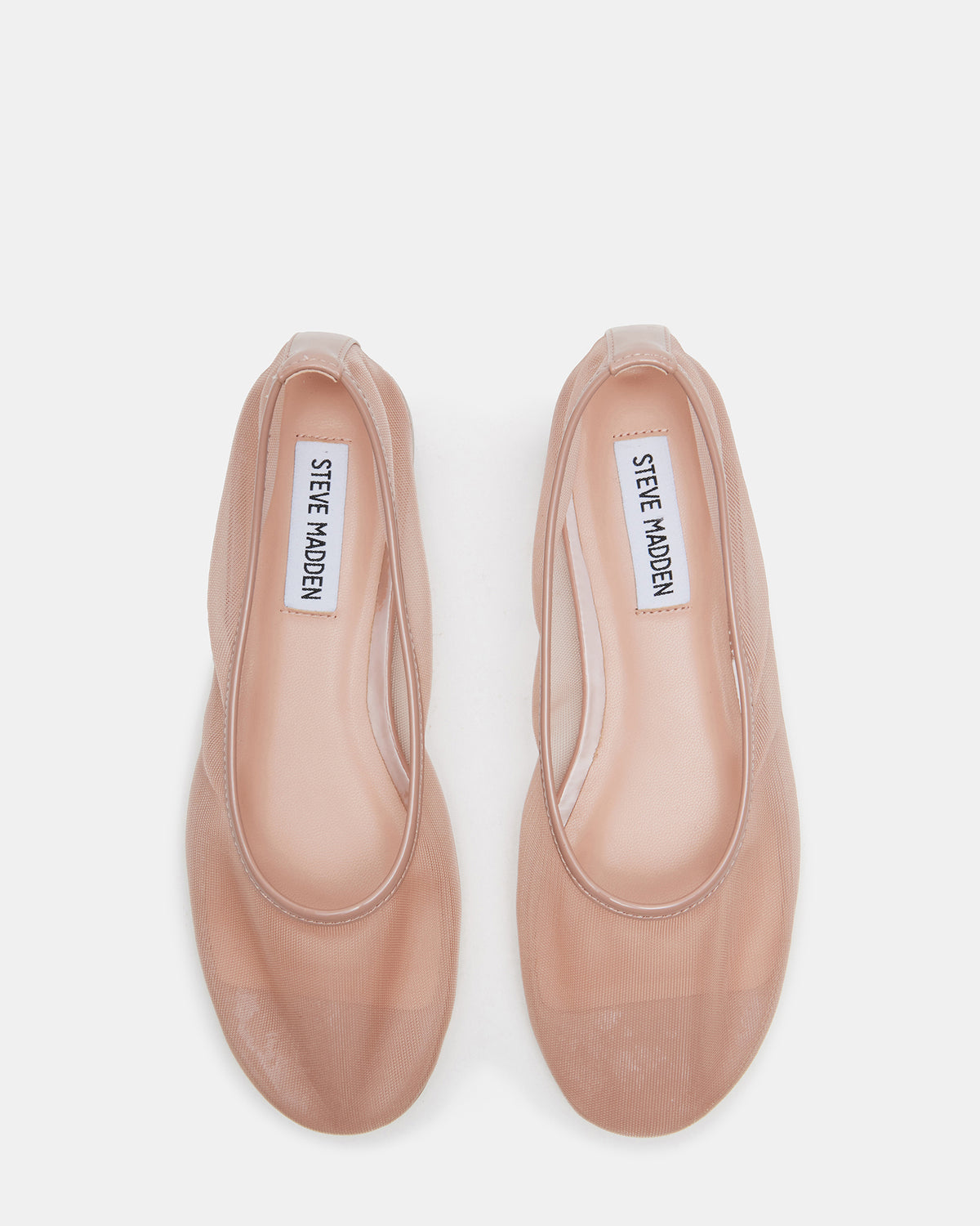 MEADOW Blush Mesh Women's Ballet Flats
