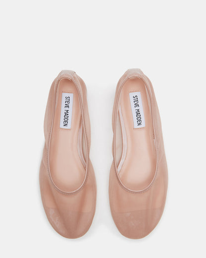MEADOW Blush Mesh Women's Ballet Flats