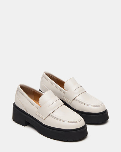 LAYKEN Bone Leather Platform Lug Women's Loafer